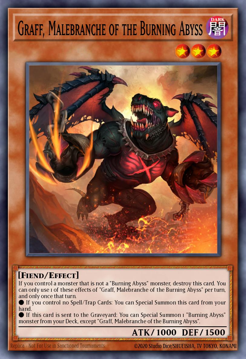 Graff, Malebranche of the Burning Abyss - BLGG-EN063 - Ultra Rare 1