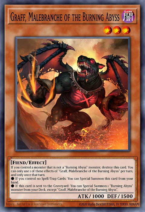 Graff, Malebranche of the Burning Abyss - BLGG-EN063 - Ultra Rare