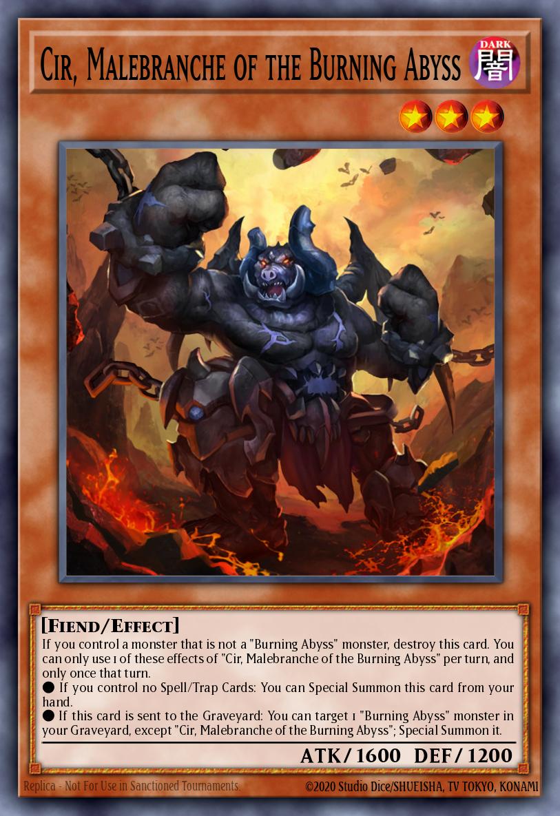 Cir, Malebranche of the Burning Abyss - BLGG-EN064 - Ultra Rare 1