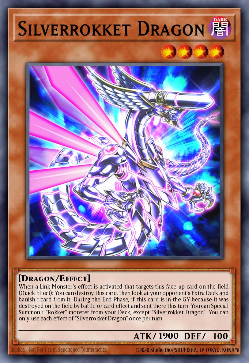 Silverrokket Dragon - BLGG-EN072 - Ultra Rare 1