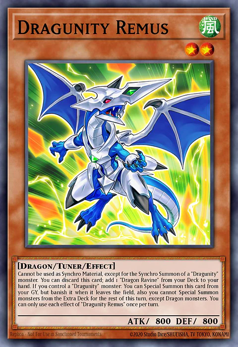 Dragunity Remus - BLGG-EN076 - Secret Rare