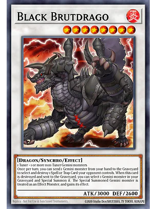 Black Brutdrago - BLGG-EN089 - Ultra Rare