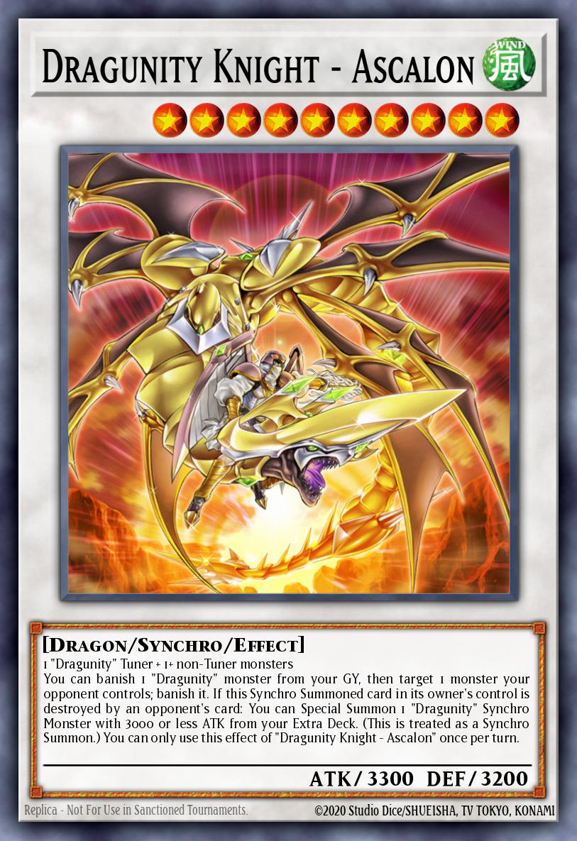 Dragunity Knight - Ascalon - BLGG-EN091 - Secret Rare 1