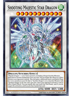 Shooting Majestic Star Dragon - BLGG-EN092 - Secret Rare