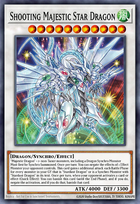 Shooting Majestic Star Dragon - BLGG-EN092 - Secret Rare