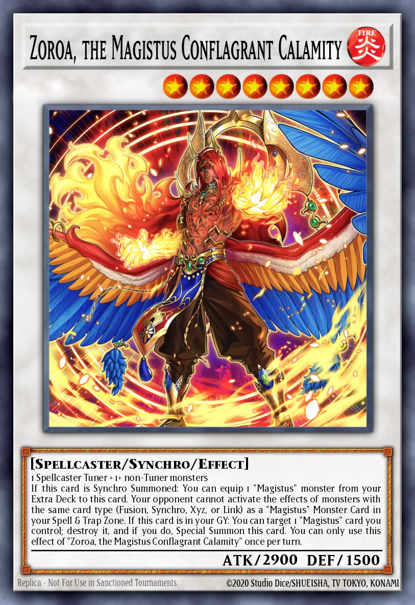 Zoroa, the Magistus Conflagrant Calamity - BLGG-EN093 - Ultra Rare 1