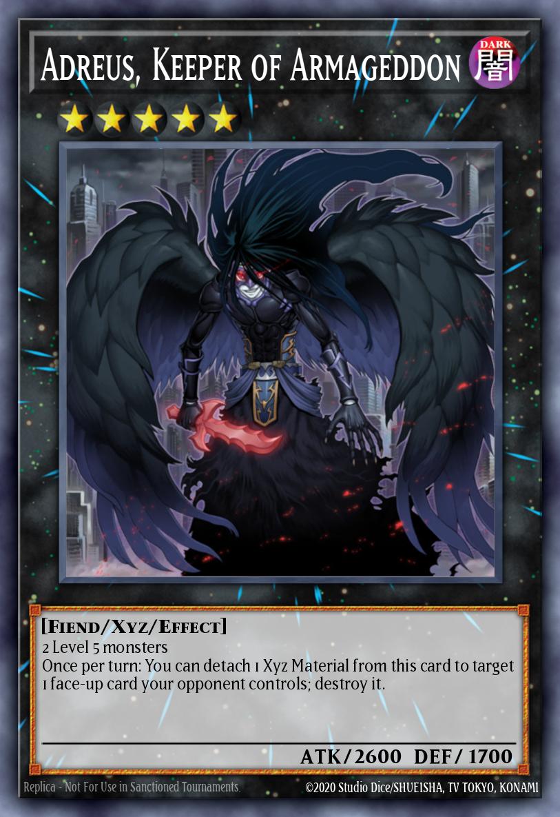 Adreus, Keeper of Armageddon - BLGG-EN096 - Ultra Rare 1