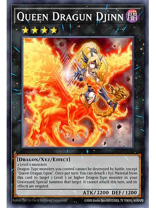 Queen Dragun Djinn - BLGG-EN097 - Secret Rare