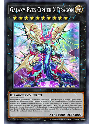 Galaxy-Eyes Cipher X Dragon - BLGG-EN101 - Secret Rare