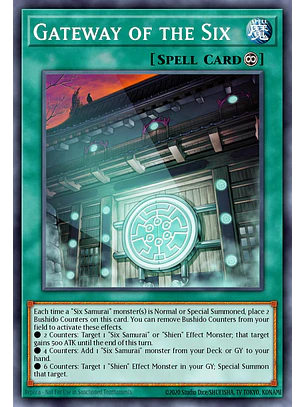 Gateway of the Six - BLGG-EN105 - Ultra Rare