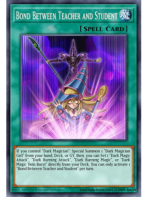Bond Between Teacher and Student - BLGG-EN109 - Secret Rare