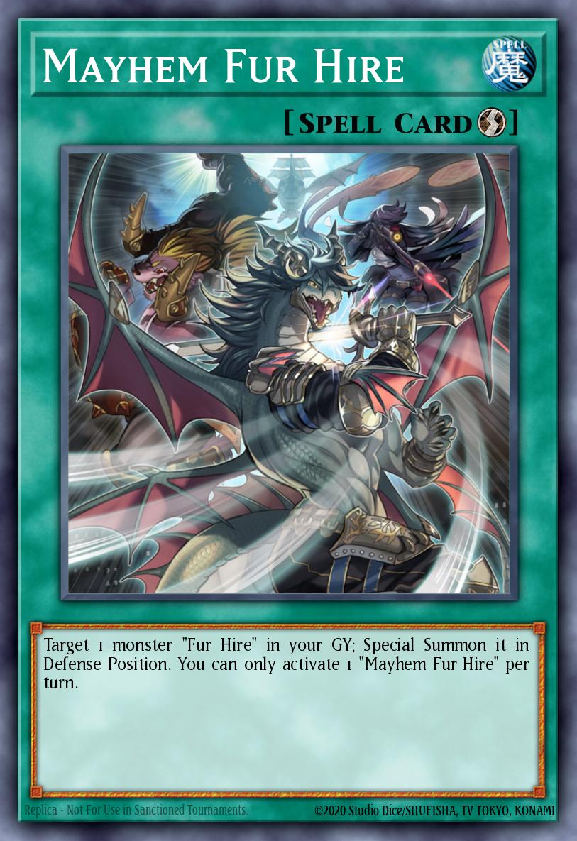 Mayhem Fur Hire - BLGG-EN116 - Ultra Rare 1