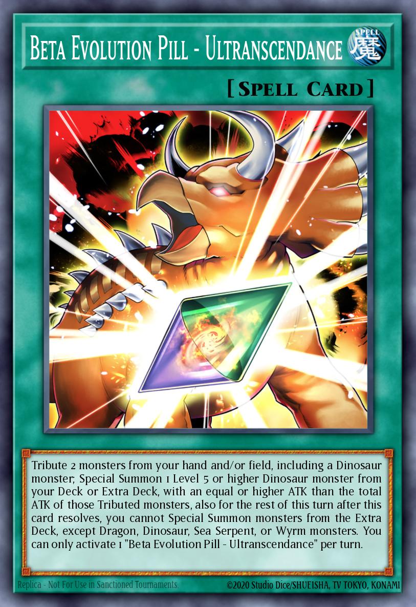 Beta Evolution Pill - Ultranscendance - BLGG-EN124 - Ultra Rare 1