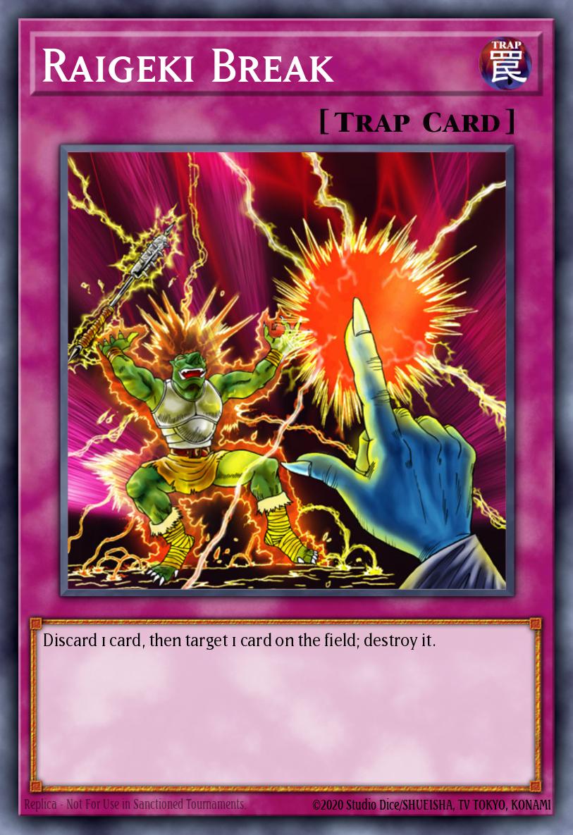 Raigeki Break - BLGG-EN131 - Ultra Rare 1