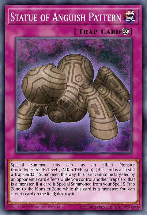 Statue of Anguish Pattern - BLGG-EN132 - Ultra Rare