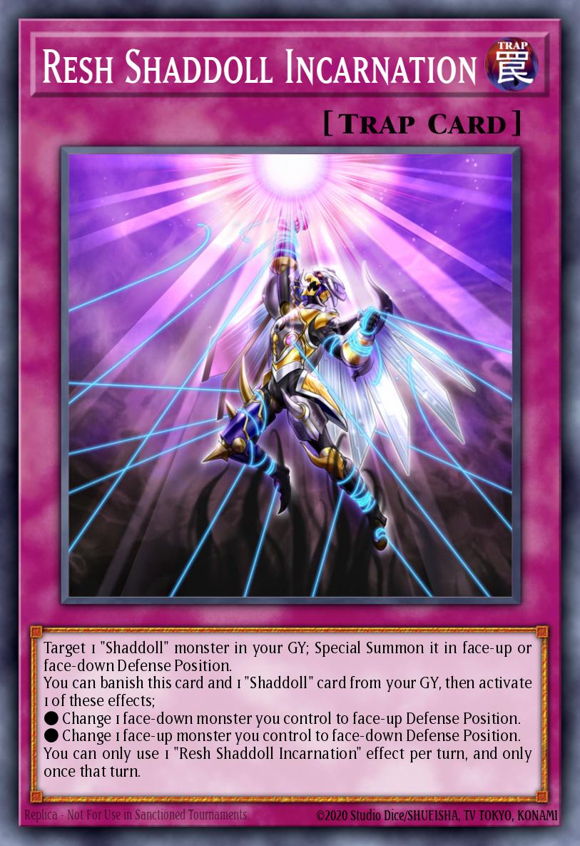 Resh Shaddoll Incarnation - BLGG-EN134 - Ultra Rare 1