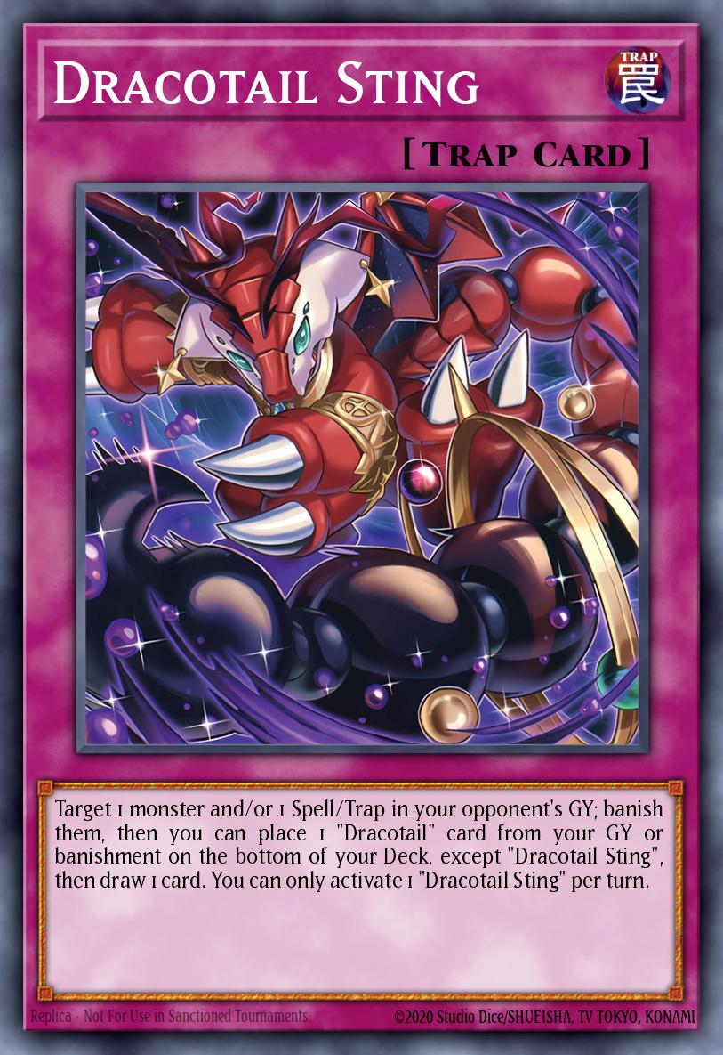 Dracotail Sting - BLGG-EN136 - Ultra Rare 1