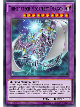 Chimeratech Megafleet Dragon (extended art) - BLGG-EN138 - Ultra Rare
