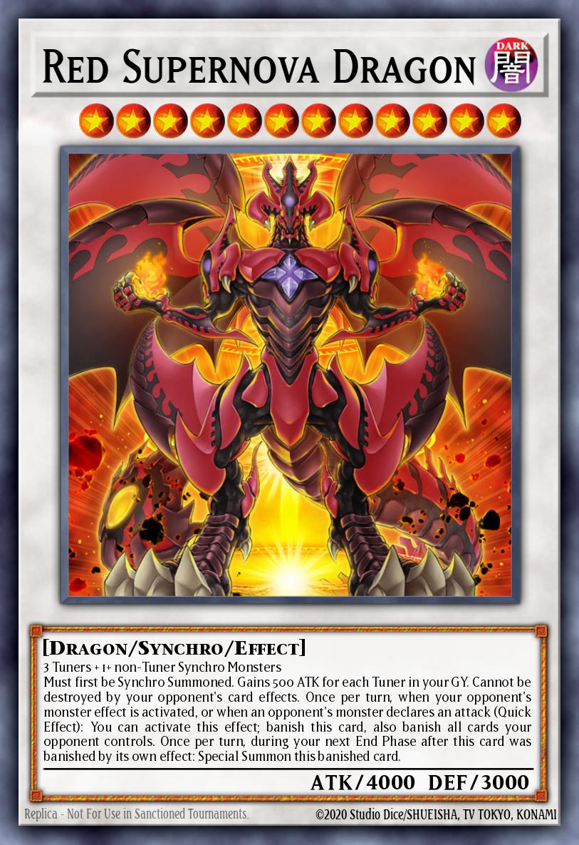 Red Supernova Dragon (extended art) - BLGG-EN139 - Ultra Rare 1
