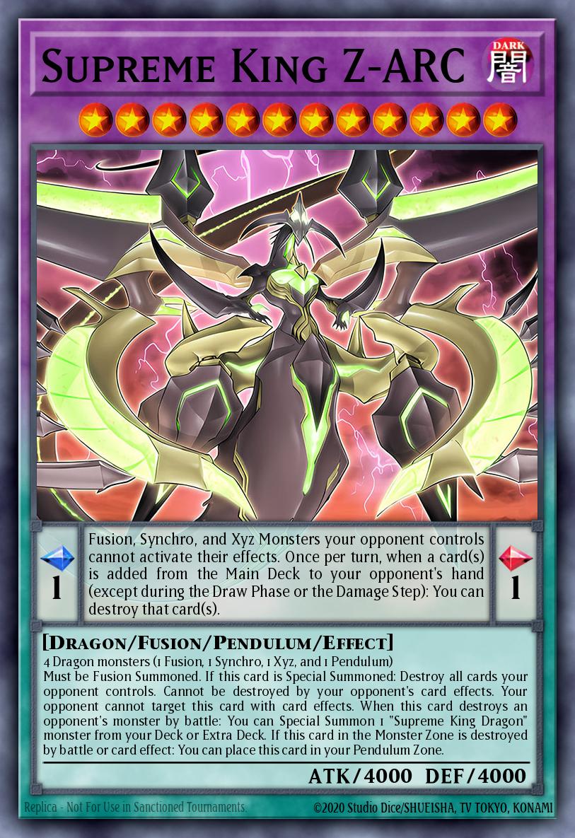 Supreme King Z-ARC (extended art) - BLGG-EN141 - Ultra Rare 1