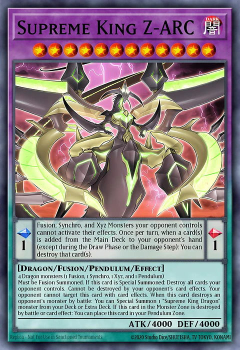 Supreme King Z-ARC - BLGG-EN141 - Ultra Rare