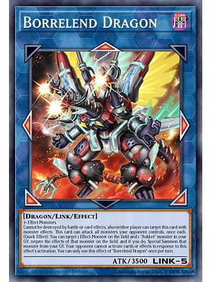Borrelend Dragon (extended art) - BLGG-EN142 - Ultra Rare