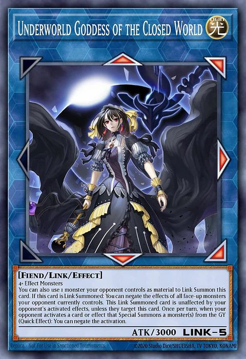 Underworld Goddess of the Closed World - BLGG-EN144 - Ultra Rare