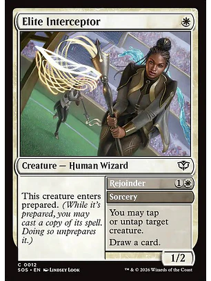 Elite Interceptor // Rejoinder - SOS-0012-F - Common - Foil
