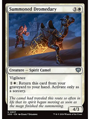 Summoned Dromedary - SOS-0037 - Uncommon