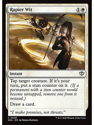 Rapier Wit - SOS-0028 - Common