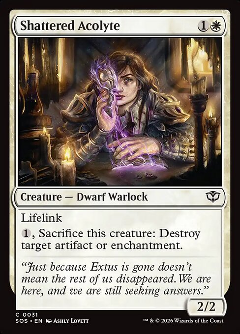 Shattered Acolyte - SOS-0031 - Common 1