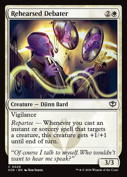 Rehearsed Debater - SOS-0029 - Common 1