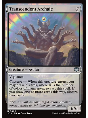 Transcendent Archaic - SOS-0005 - Uncommon