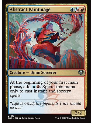 Abstract Paintmage - SOS-0171 - Uncommon