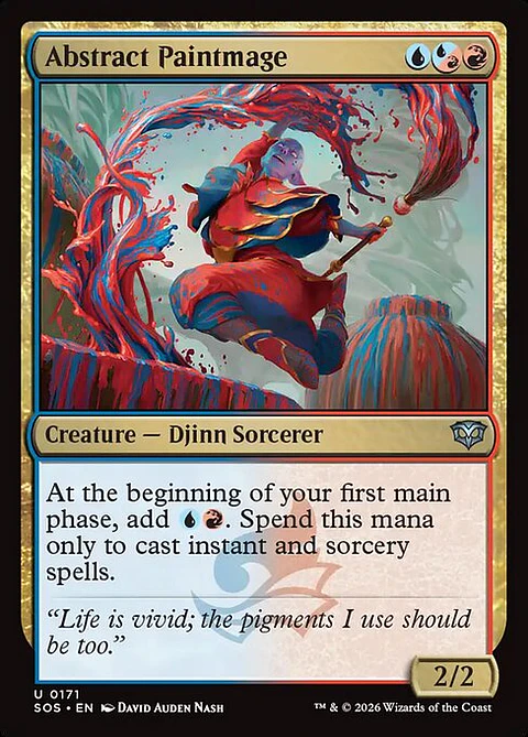 Abstract Paintmage - SOS-0171 - Uncommon