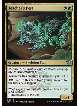 Teacher's Pest - SOS-0238 - Uncommon