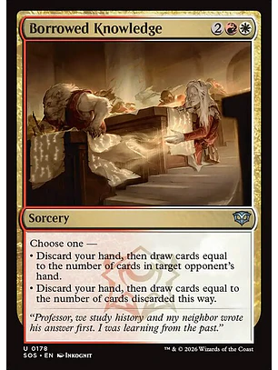 Borrowed Knowledge - SOS-0178 - Uncommon