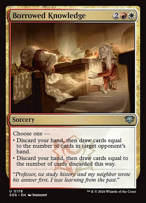 Borrowed Knowledge - SOS-0178 - Uncommon