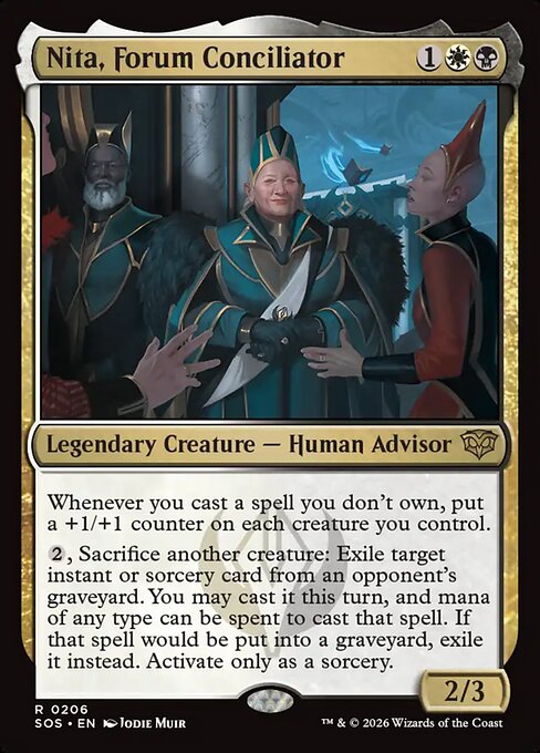 Nita, Forum Conciliator - SOS-0206 - Rare 1