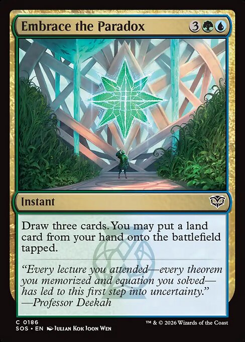 Embrace the Paradox - SOS-0186 - Common 1