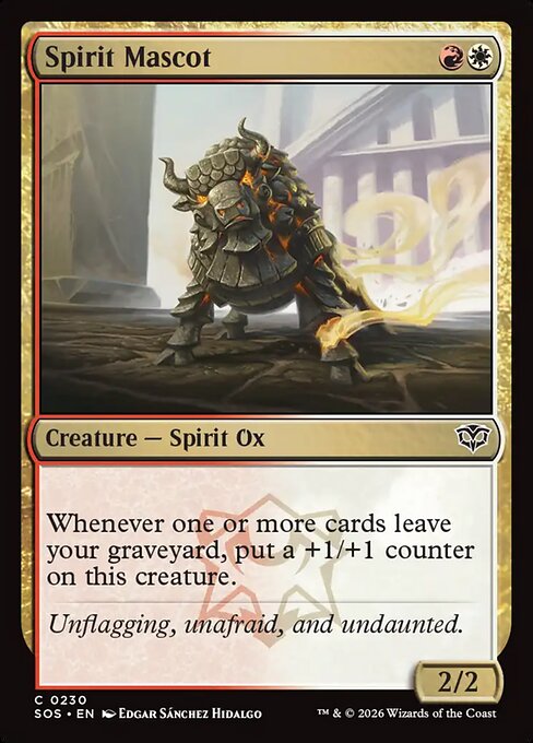 Spirit Mascot - SOS-0230 - Common 1