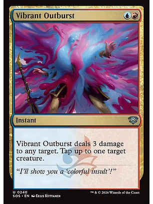 Vibrant Outburst - SOS-0240 - Uncommon