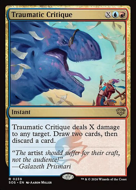Traumatic Critique - SOS-0239 - Rare