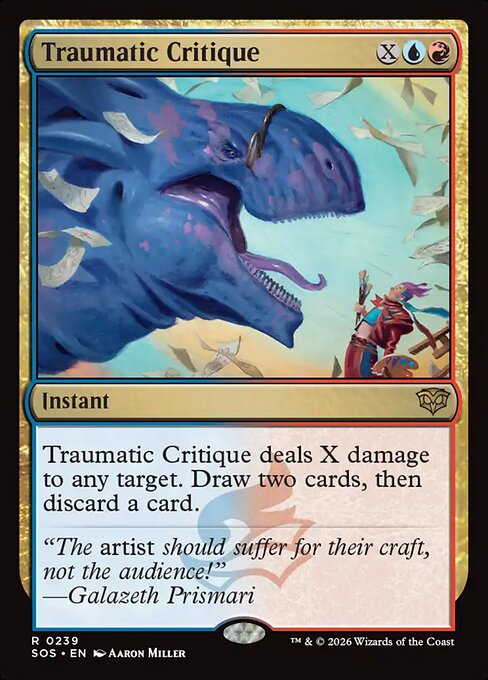 Traumatic Critique - SOS-0239 - Rare 1