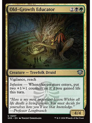 Old-Growth Educator - SOS-0207 - Uncommon