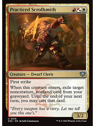 Practiced Scrollsmith - SOS-0210 - Uncommon