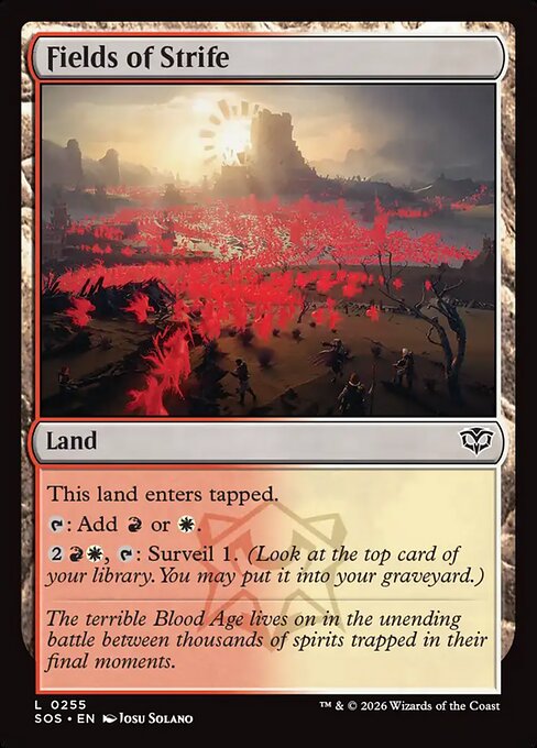 Fields of Strife - SOS-0255 - Common 1