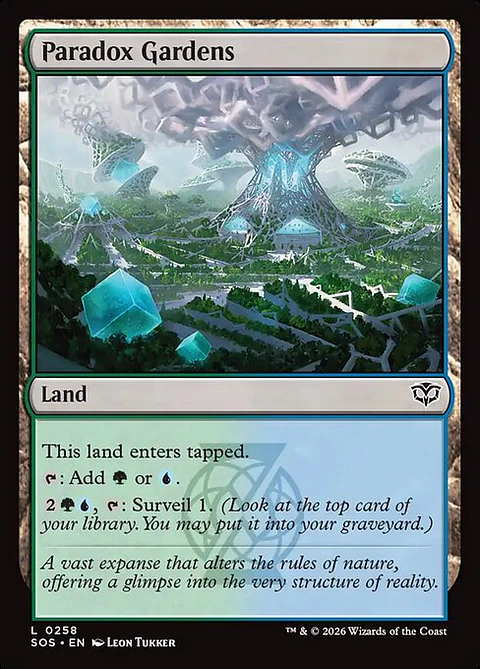 Paradox Gardens - SOS-0258-F - Common - Foil