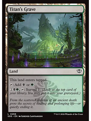 Titan's Grave - SOS-0266 - Common