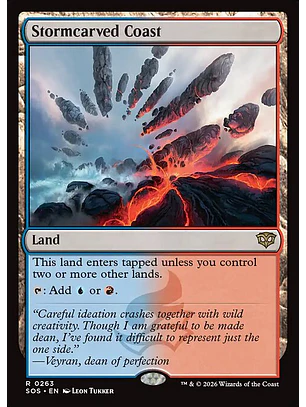 Stormcarved Coast - SOS-0263-F - Rare - Foil